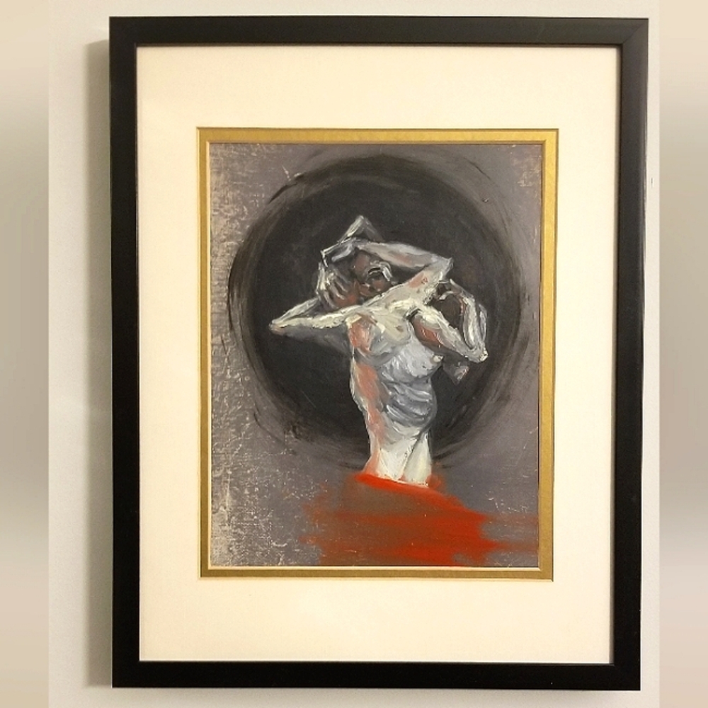 [K????] "Despair", Emotions Collection, Dark Art Painting On Canvas